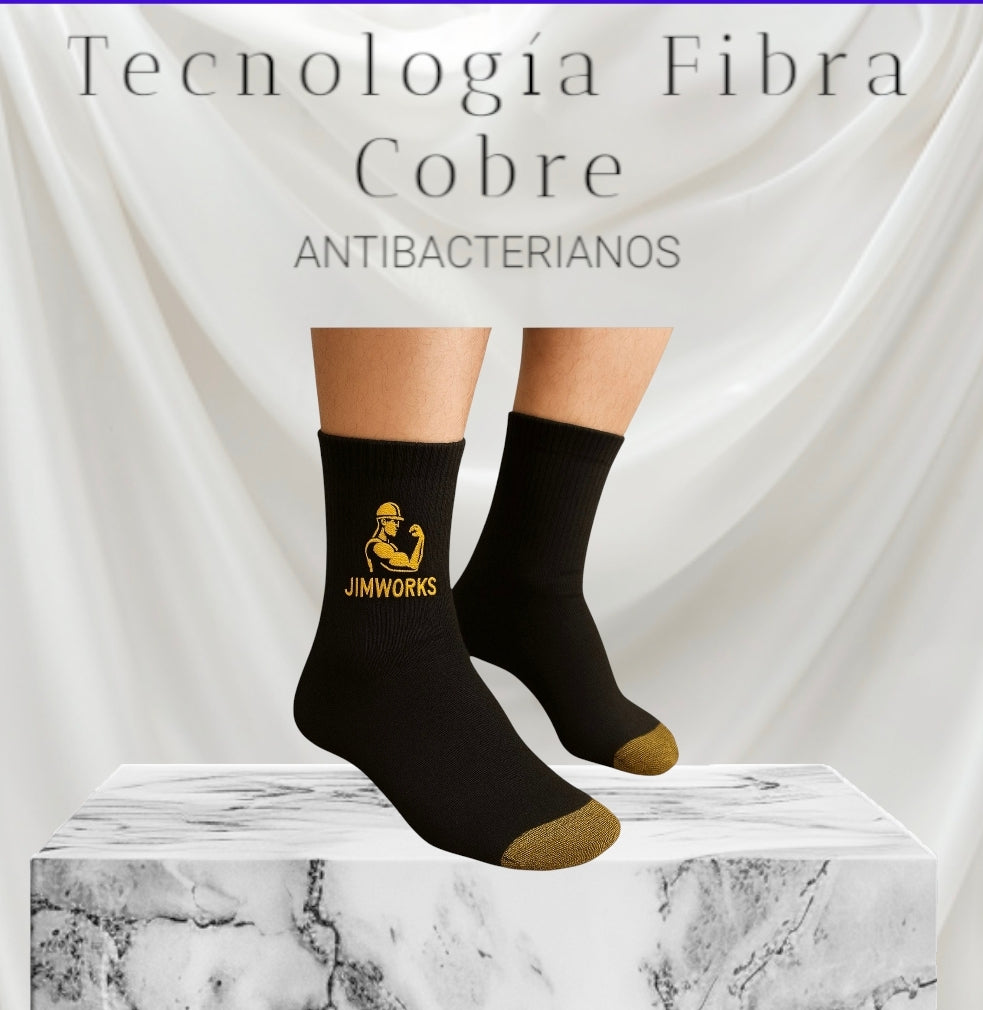 Calcetines Tecnología de Iones de Cobre Estuche 2 pares