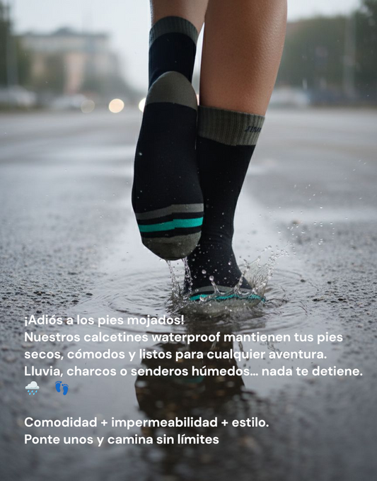 Calcetines impermeables Hidrófugos Waterproff