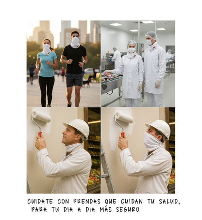 Braga de cuello antibacteriana