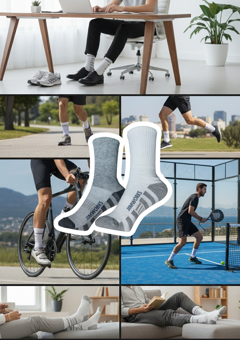 Calcetines Finos Transpirables Pack de 7 Pares