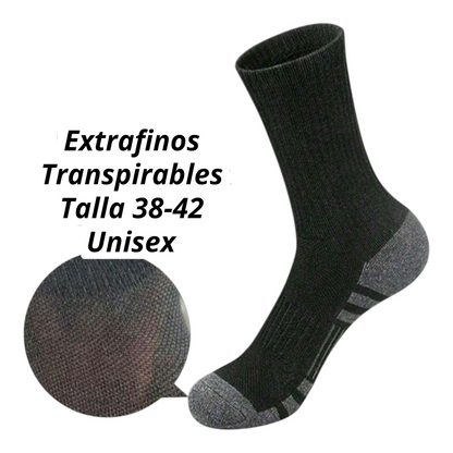 Calcetines Finos Transpirables Pack de 7 Pares