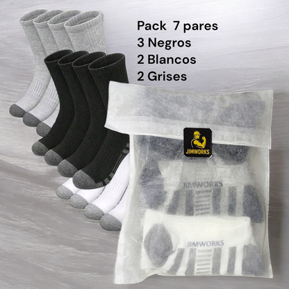 Calcetines Finos Transpirables Pack de 7 Pares