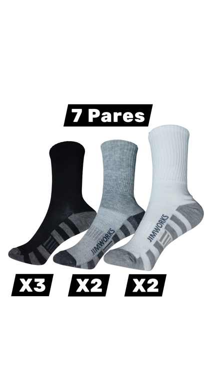 Calcetines Finos Transpirables Pack de 7 Pares