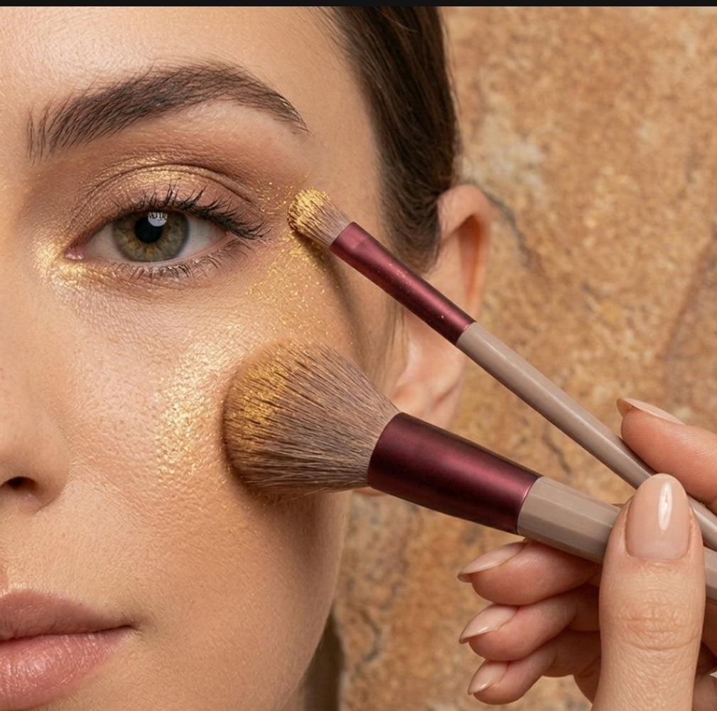 Set de 13 Brochas Profesionales "Soft Cloud" Tu Kit Esencial de Belleza