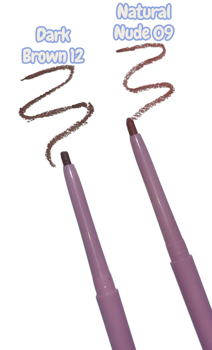 Pack Caja con Brillo Labial Led y Espejo incorporado + Delineador Labial Waterproof