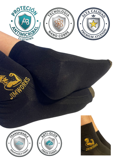 CALCETINES tecnología de Iones de Cobre pack 2ud