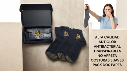 CALCETINES tecnología de Iones de Cobre pack 2ud