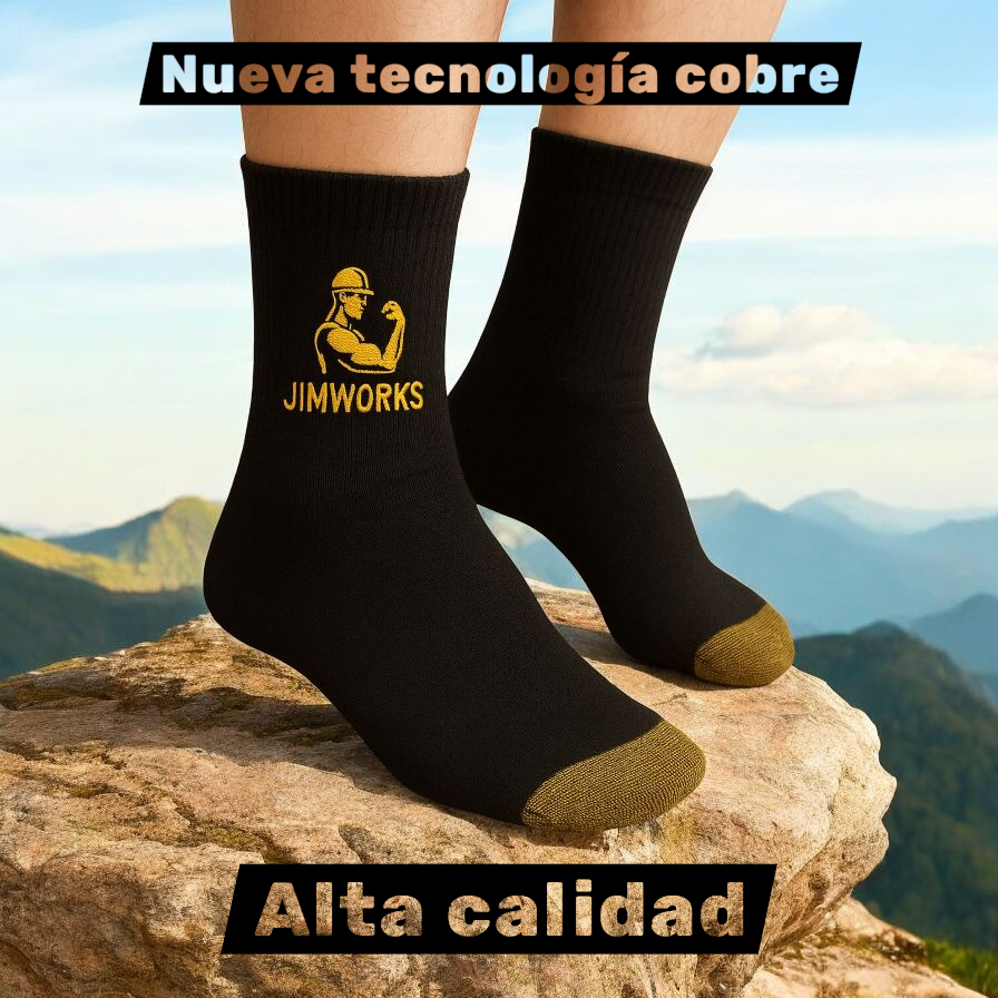 CALCETINES tecnología de Iones de Cobre pack 2ud