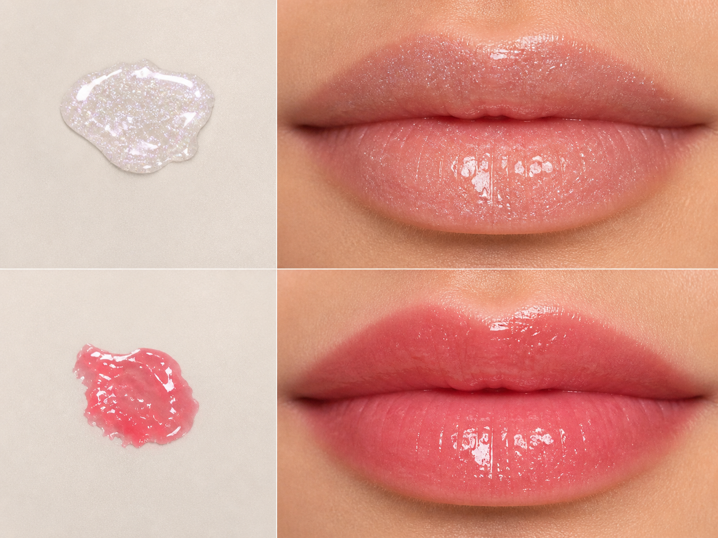 Pack Caja con Brillo Labial Led y Espejo incorporado + Delineador Labial Waterproof